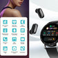 2 In 1 Smartwatch Met Bluetooth Oordopjes