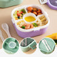 1200 ml/1700 ml Bento-box met lepel en vork - Magnetronbestendig