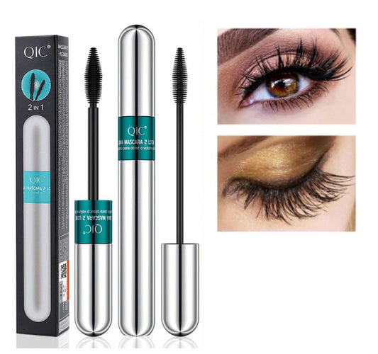 ✨Perfecte Cadeau voor Haar -  4D 2 in 1 Mascara - Volume, Waterdicht & Langhoudend